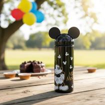 Garrafa Mickey 3D Decoração Orelhinha Lúdica Disney 500ML
