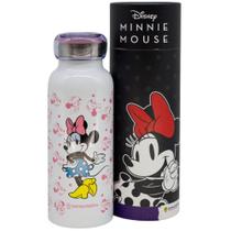 Garrafa Minnie Mouse Térmica 6 Horas Quente Gelada 500ml + Embalagem Presente Oficial Disney