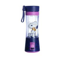 Garrafa Mixer Liquidificador Snoopy Bloom Roxo 300ml Zona Criativa -10072865