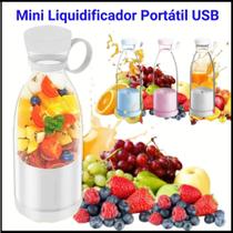Garrafa Mixer Mini Liquidificador Copo Portátil 380ml