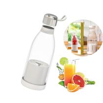 Garrafa Mixer Mini Liquidificador Suco Milk Shake Vitaminas USB Portátil Academia Treino em Casa Pratico 420 ml - Online