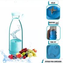 Garrafa Mixer Portatil 350Ml Mini Juice 6 Lâmina