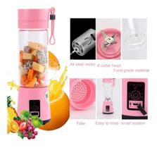 Garrafa Mixer Usb Copo Liquidificador Suco Vitamina Shake