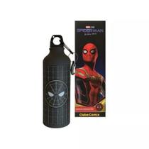 Garrafa Mosquetão 500ML Spider-Man Black - CLUBE COMIX