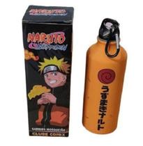 Garrafa Mosquetão Naruto Uzumaki 500ml 19515 Piticas Clube - CLUBE COMIX