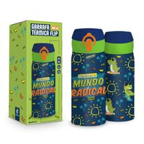 Garrafa Mundo Radical Flip Térmica 300 Ml Brasfoot - 14163 Garrafa Mundo Radical Flip Térmica 300 Ml Brasfoot - 14163