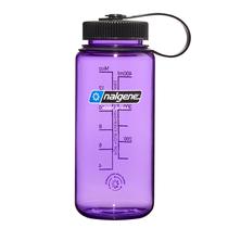 Garrafa Nalgene Sustain Tritan livre de BPA 470 ml boca larga roxa