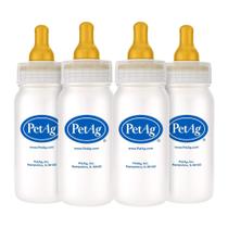 Garrafa Nurser PetAG, pacote de 120 ml com 4 para animais maiores