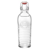 Garrafa officina bormioli vidro transparente 1,2l
