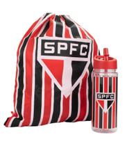 Garrafa oficial do são paulo com mochila - mileno
