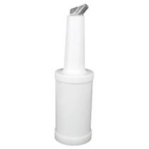 Garrafa Para Sucos E Molhos Raleo Branco 1 Litro Barman