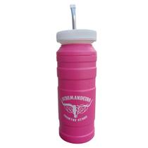 Garrafa Para Tereré Automática Encaixa Copo Térmico Tereré 500ml Inox PU 21cm Isolamento Duplo Durável Garrafa Para Tereré Automática Encaixa Copo Térmico Tereré 500ml Inox PU 21cm Isolamento Duplo Durável