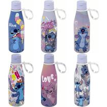 Garrafa Plástica 530ml Stitch - Modelos Sortidos - Plasútil Garrafa Plástica 530ml Stitch - Modelos Sortidos - Plasútil