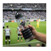 Garrafa plástica 750ml times - atlético Garrafa plástica 750ml times - atlético