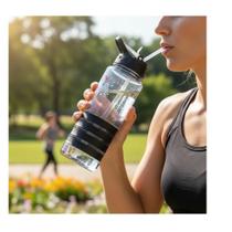 Garrafa plástica 750ml times - atlético volpi Garrafa plástica 750ml times - atlético volpi