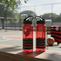 Garrafa plástica 750ml times - flamengo escudo Garrafa plástica 750ml times - flamengo escudo
