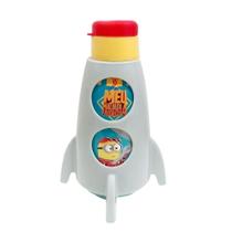 Garrafa Plastica Abre Facil Foguete Minions 320ml Plasutil