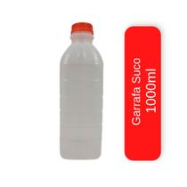 Garrafa Plástica C/tampas P/ Caldo Cana, Sucos 1000ml C/50 - decoplast