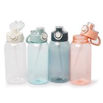Garrafa Plastica Infantil Galão 1000ml Com Alça Botão de Acionamento e Trava de Segurança