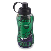Garrafa plástica Marvel com tubo de gelo 550ml Plasduran Garrafa plástica Marvel com tubo de gelo 550ml Plasduran