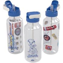 Garrafa Plastica Spidey Tampa Autom. 600ML (S)