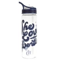 Garrafa Plástica Squeeze Capricho Love Infantil Escolar