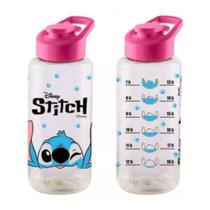 Garrafa Plastica Squeeze Stitch Body Pet 1000ml Personagem Disney Plasduran
