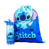 Garrafa Plástico 450 ml Mochila Sacola Stitch Aloha Disney Garrafa Plástico 450 ml Mochila Sacola Stitch Aloha Disney