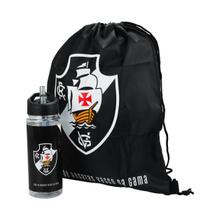 Garrafa Plástico 450ml Com Mochila Tipo Saco - Vasco Da Gama