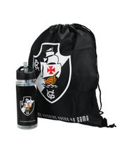 Garrafa Plástico 450Ml Com Mochila Tipo Saco - Vasco