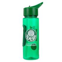 Garrafa plástico canudo 700ml - palmeiras