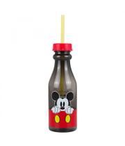 Garrafa Plastico Com Canudo Mickey 500ml Disney