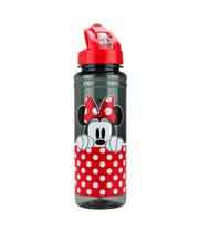 Garrafa Plastico Com Canudo Minnie 700ml - Disney