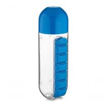 Garrafa Plastico Porta Comprimidos Destacavel 600ml Azul Garrafa Plastico Porta Comprimidos Destacavel 600ml Azul