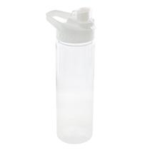 Garrafa Plastico Sport Branca Com Tampa Alca E Bico 700ml