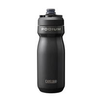 Garrafa Podium Aço Inox Preta 500ml Isolam Vaccum Bike 18h fria Camelbak