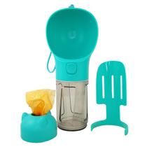 Garrafa Portatil 350ml c/ Cata Caca Turquesa Petlon Garrafa Portatil 350ml c/ Cata Caca Turquesa Petlon