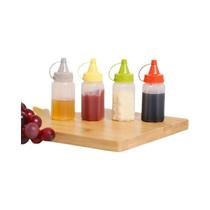 Garrafa Portátil De 4 Unidades Para Molho De Cozinha, Vinagre, Para Churrasco Ao Ar Livre,