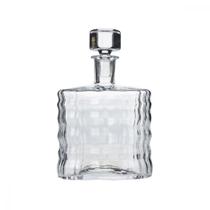 Garrafa pra Whisky Licor Vidro Licoreira Decanter Wolff Bebidas Utensílio Cozinhar Bar Restaurante Decoração Presente 750ml 22cm