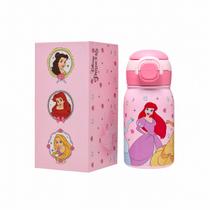 Garrafa Princesas 500 Ml Térmica Resistente Inox Infantil