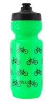 Garrafa Pullo Bike Verde Neon 600ml Garrafa Pullo Bike Verde Neon 600ml