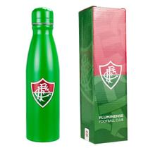 Garrafa Redonda Alumínio 600ml - Fluminense