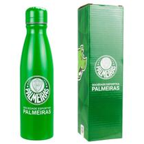 Garrafa Redonda Alumínio 600ml - Palmeiras