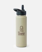 Garrafa rip curl logo drink bottle 710ml/24oz sand dune unico