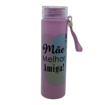 Garrafa Roxa com Alça - Mãe Melhor Amiga - 500ml - 1 unidade - Rizzo