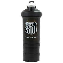 Garrafa Shakeira Mola 2 Compartimentos 500ml - Santos Garrafa Shakeira Mola 2 Compartimentos 500ml - Santos