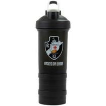 Garrafa shakeira mola 2 compartimentos 500ml - vasco