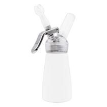 Garrafa Sifão De Chantilly Pequena 250 ML Branca - FPRO Garrafa Sifão De Chantilly Pequena 250 ML Branca - FPRO