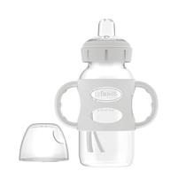 Garrafa Sippy Spout Dr. Brown's Milestones 270 mL 6m+ cinza