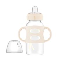 Garrafa Sippy Spout Dr. Brown's Milestones 270ml (6m+) - Cor Ecru